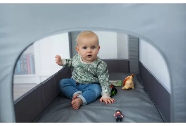 Lionelo - STEFI utazóágy, szürke