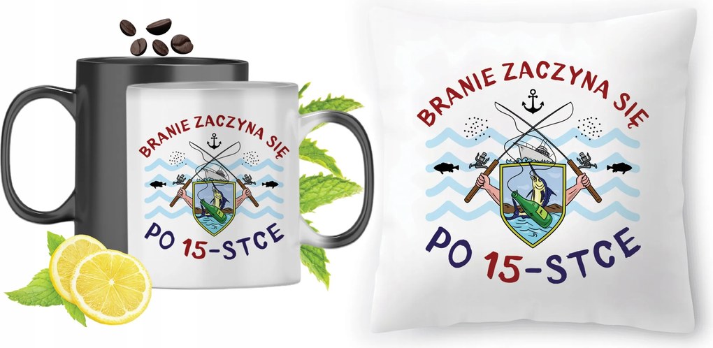 Születésnap 15 15 db-os Varázsbögre fényképes nyomott mintás párna szett