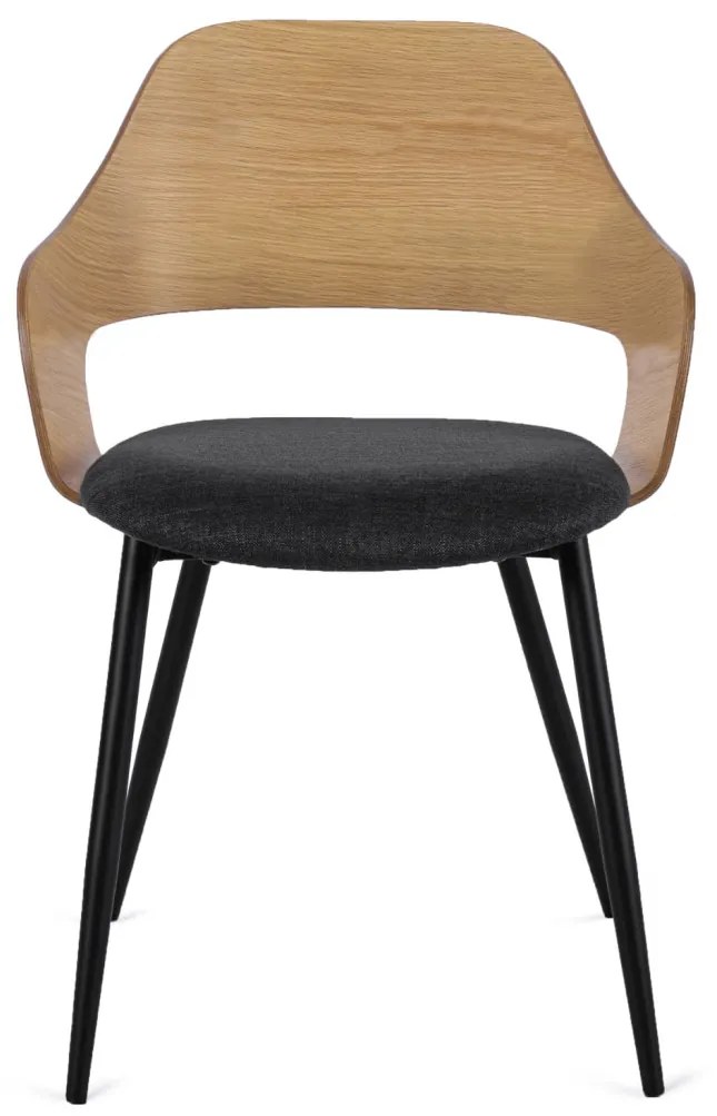 Étkezőszék Aranytölgy/Fekete Színben. ORBI