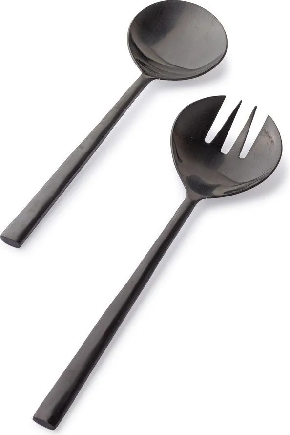 Rozsdamentes acél salátaszedő 2 db-os Hestia – Bizzotto