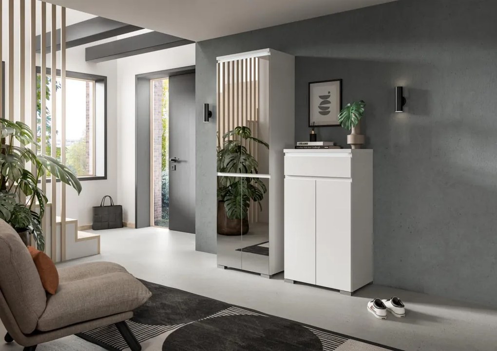 Shoelove 2 oldalajtós és 1 fiókos cipősszekrény