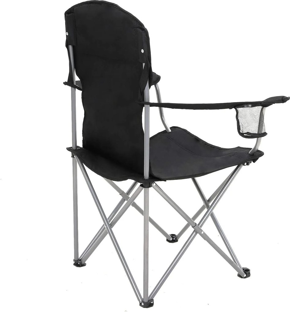 Összecsukható kempingszék 2 darabos szett, pohártartóval