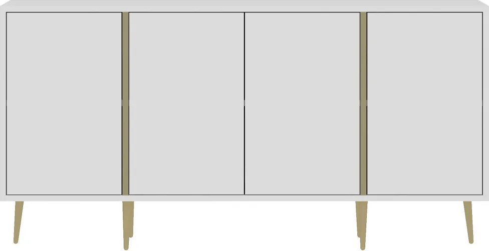 Arven komód, fehér, 150 cm