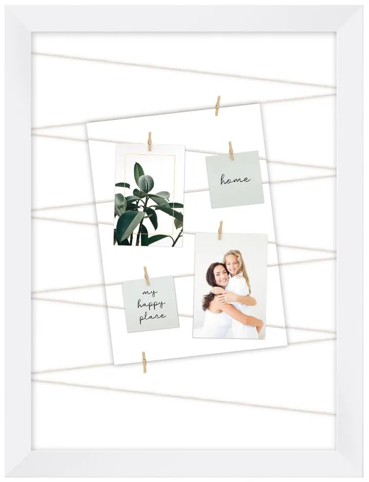 Fehér fali képkeret 40x50 cm – knor