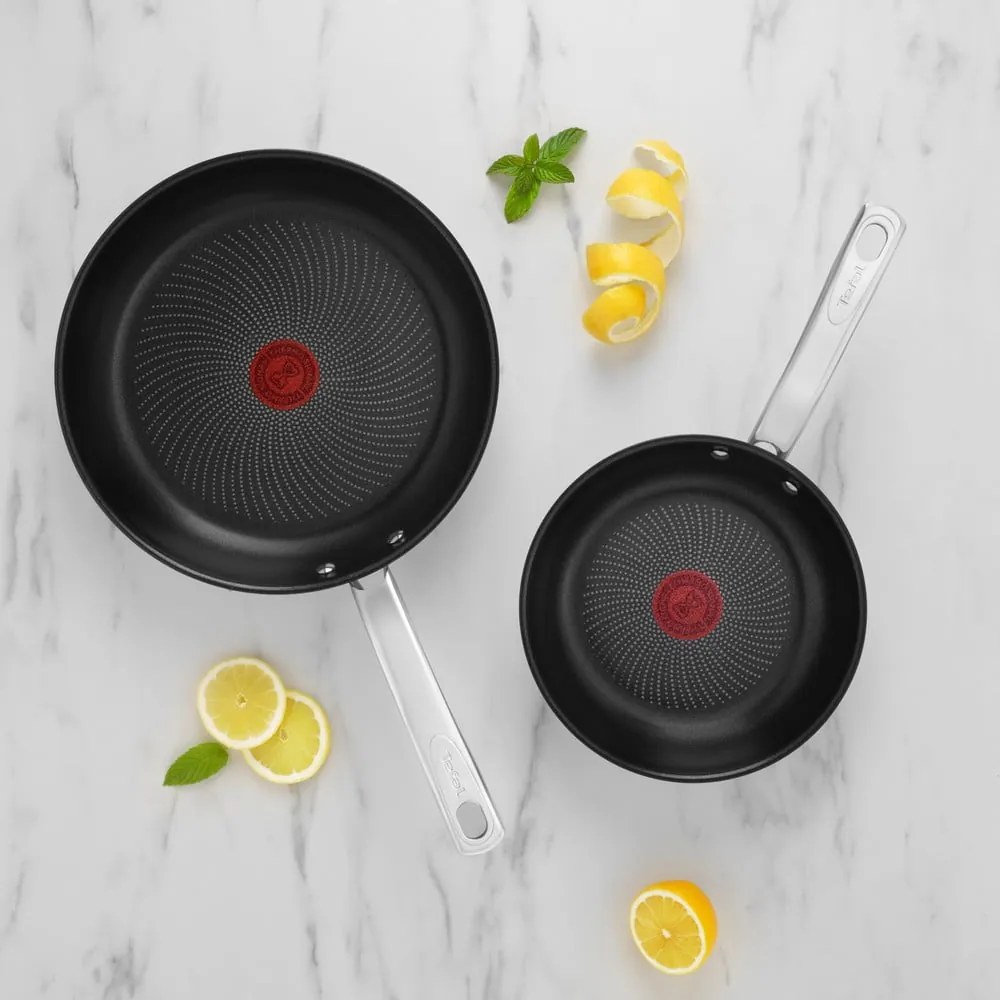 Rozsdamentes acél serpenyő készlet 2 db-os Intuition – Tefal