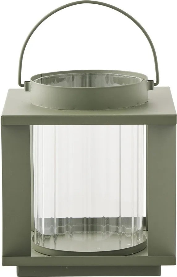 Fém-üveg lámpás (magasság 20,5 cm) Lohals – House Nordic