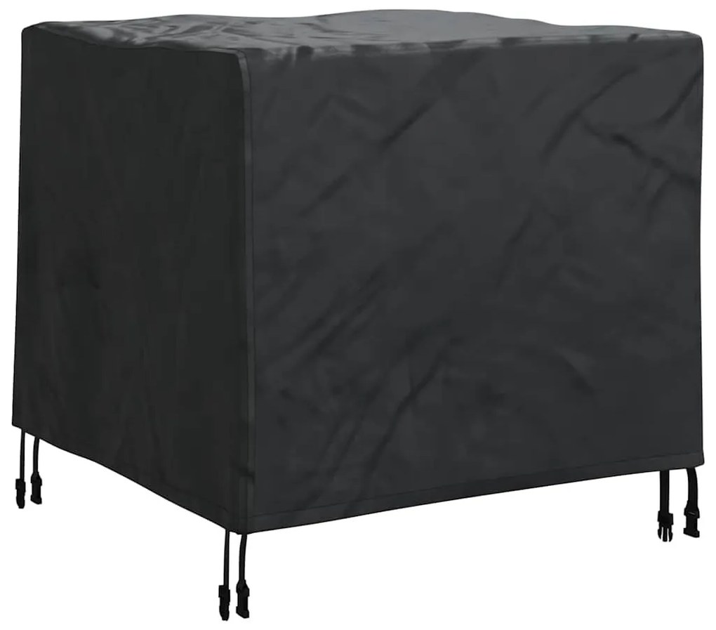 Kültéri bútorhuzat Fekete 82 x 82 x 65 cm 420D Oxford Szövet
