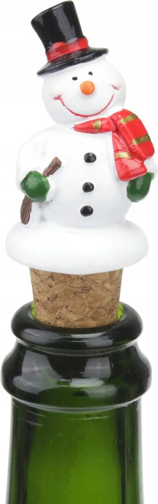 Többször felhasználható díszdugó karácsonyra! Hóember!