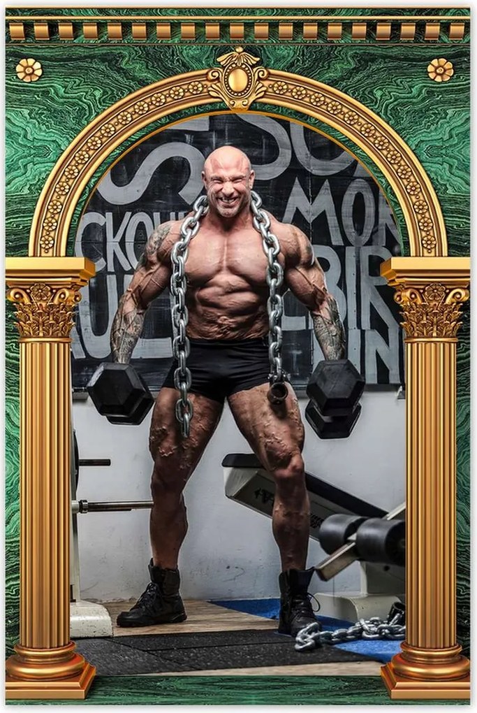 Poszterek 60x90 Edzőterem Edzés Teljesítmény