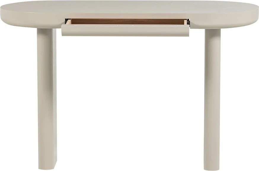 Bézs konzolasztal 50x120 cm Mael – WOOOD