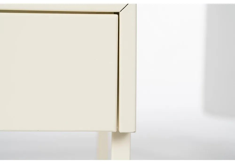 Krémszínű éjjeliszekrény Nara – Ixia