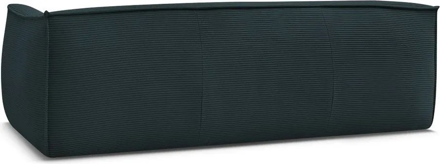 Sötétkék kordbársony kanapé 242 cm Giorgia – Bobochic Paris