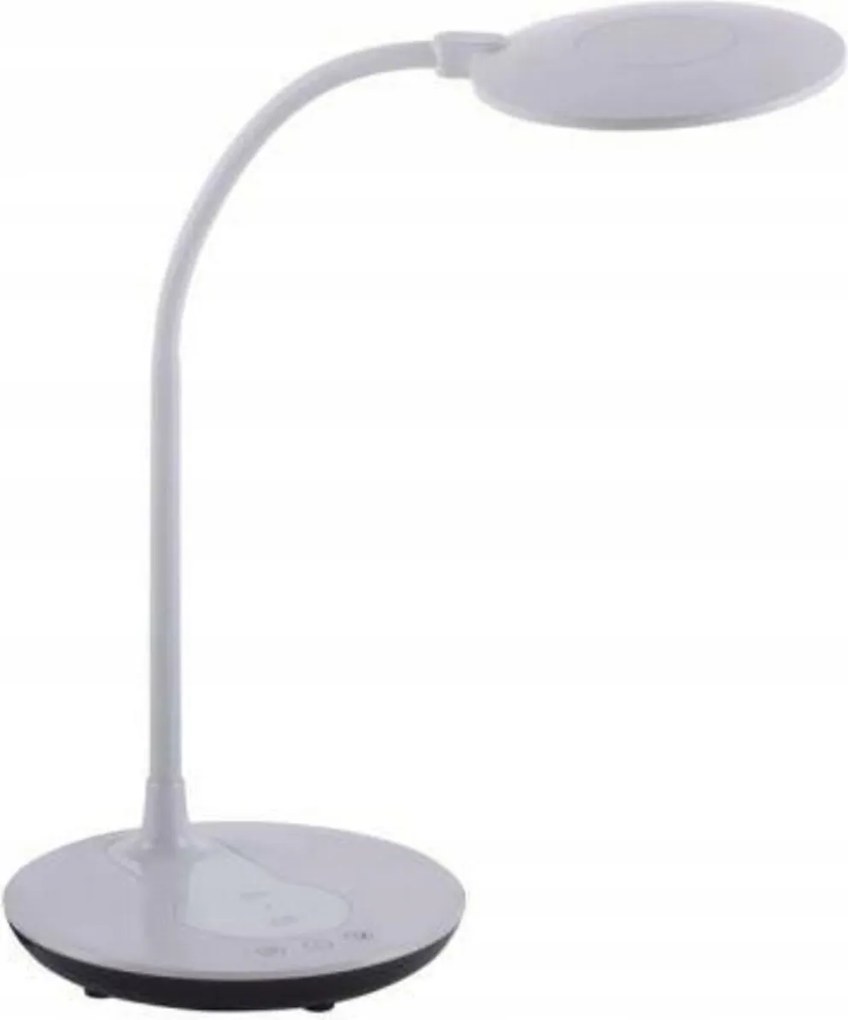 Just Light Astrid Led asztali lámpa, fehér, szabályozható fényerővel, Cct, Qi töltés, 5.5