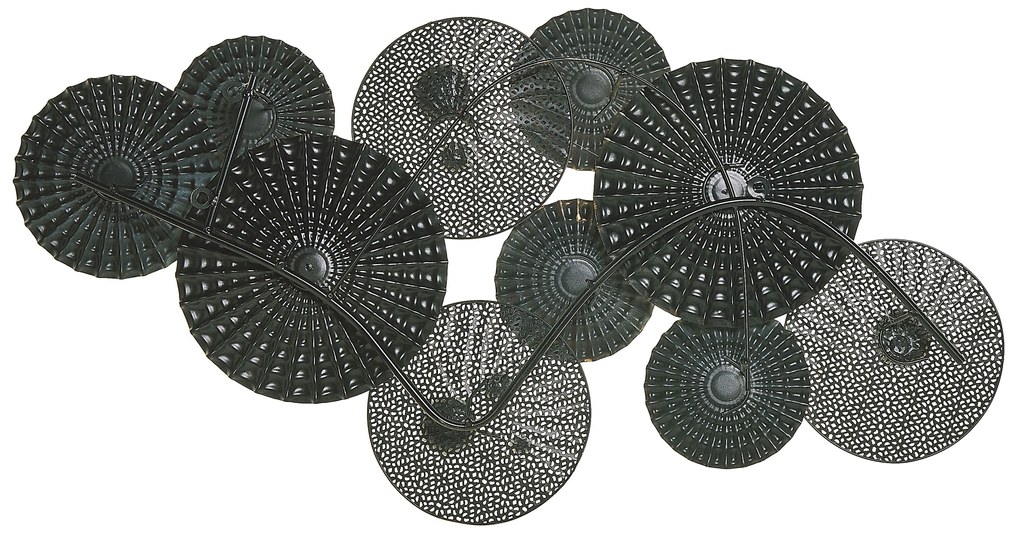 Fali Dekoráció Kék És Bézs Színben HASSIUM Beliani