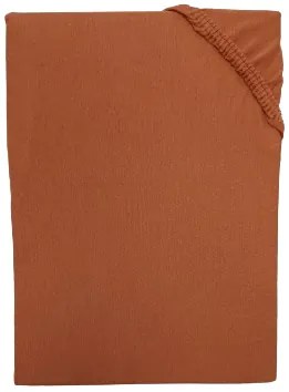Ágynemű Jersey tégla TiaHome - 60x120cm