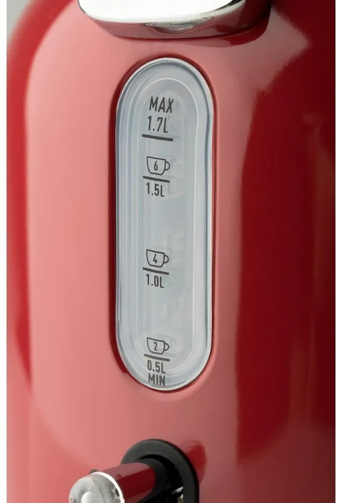 Piros vízforraló 1,7 l Dorset Putty – Haden