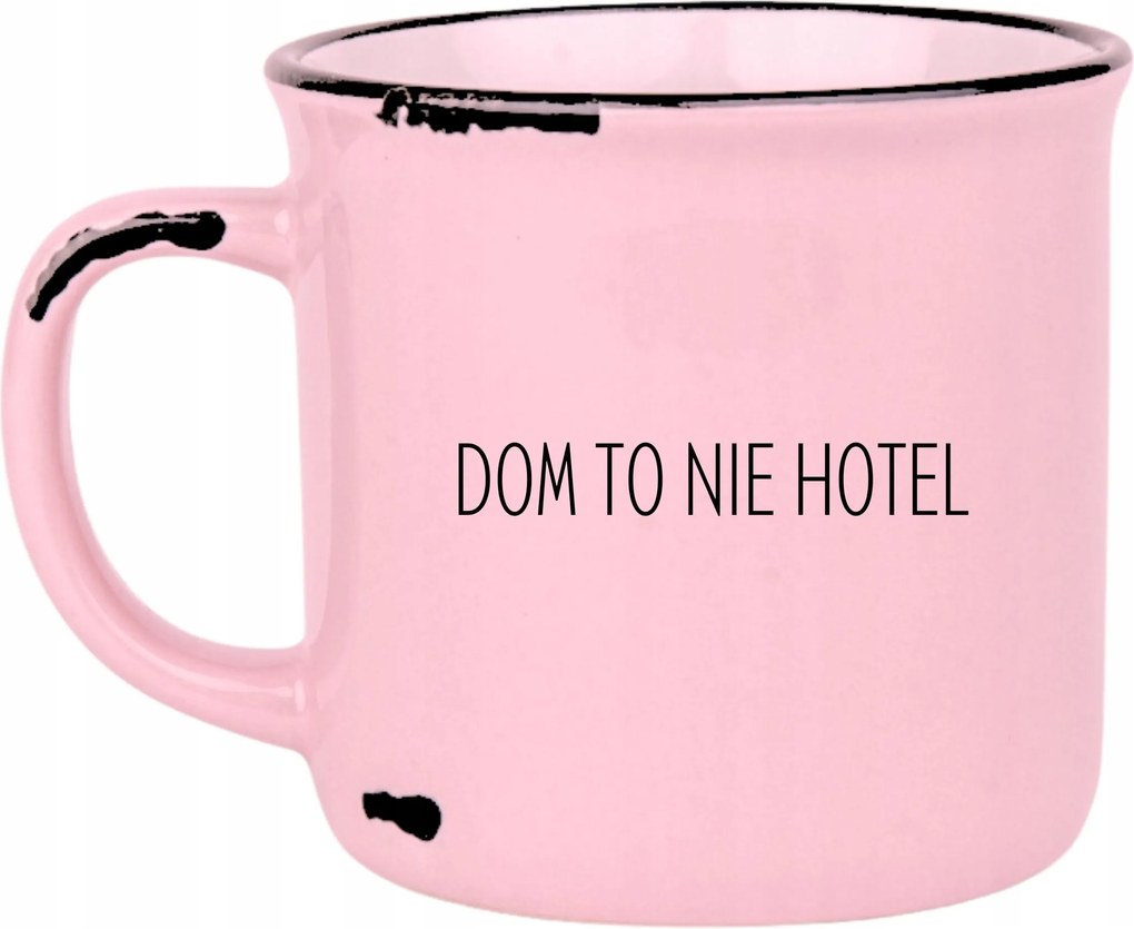 Bögre Rózsaszín Retro Ajándék Vicces Nap Anya Otthon Nem Szálloda