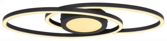 Globo 67239-24B - LED Mennyezeti lámpa REGGY LED/24W/230V