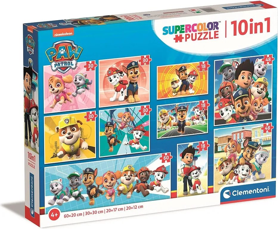 Mancs Őrjárat Everyone 10 az 1-ben puzzle Clementoni