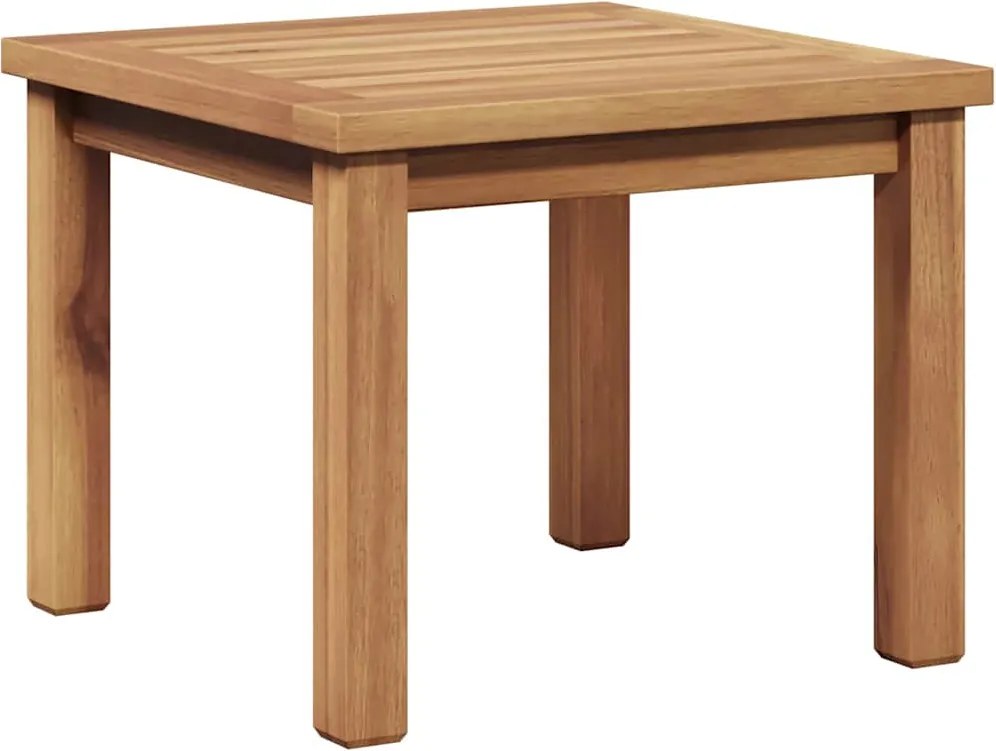 vidaXL Dohányzóasztal Barna 45 x 45 x 36 cm Tömör Teakfa