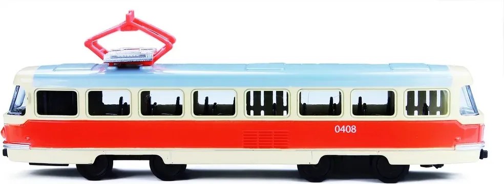 RAPPA Rappa hátrahúzós fém villamos - Tatra T3 - 16 cm