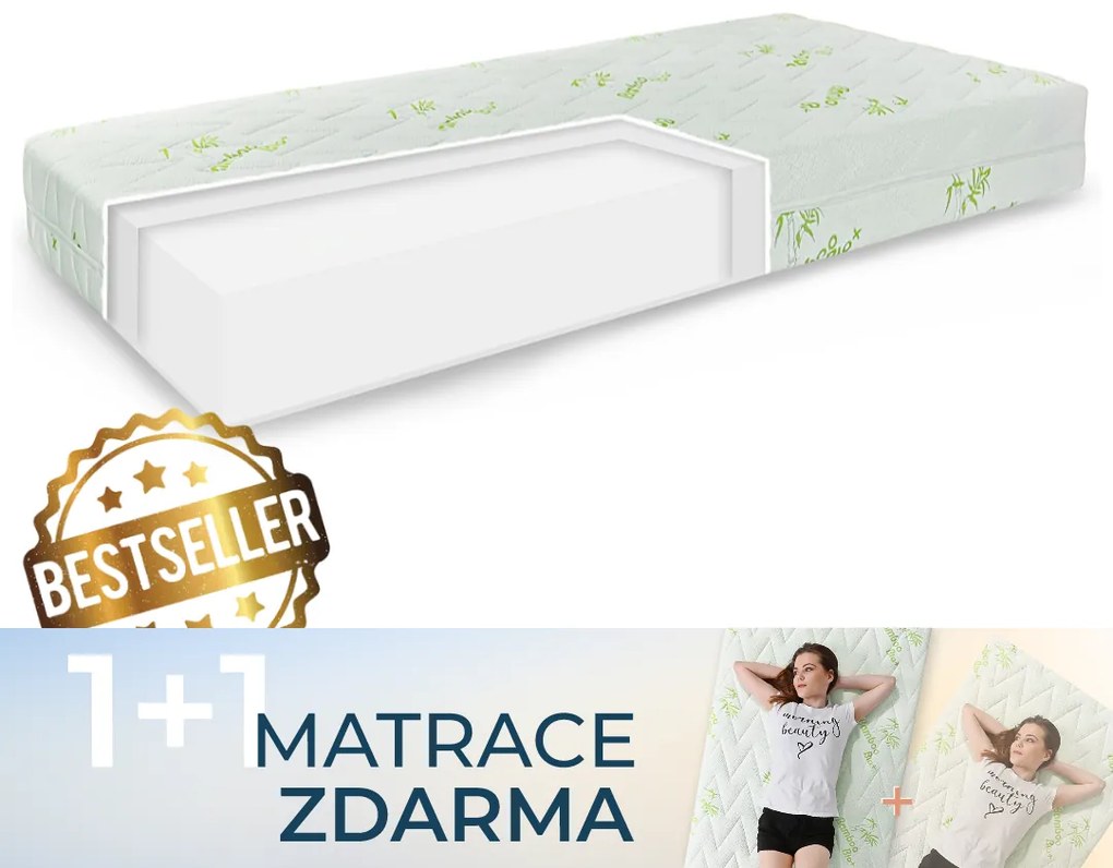 EMI Comfort Bamboo matrac 1+1 INGYEN: 80x200 cm