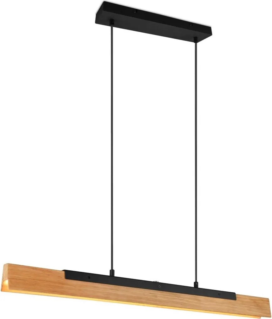 TRIO 341610132 KERALA Modern Led Függesztett Lámpa Fekete LED IP20
