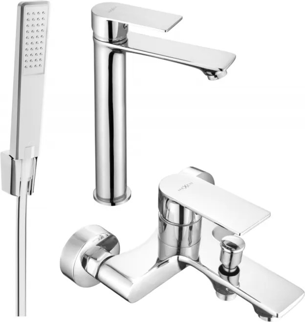 Mexen Royo R72 fürdőkád készlet, króm - 72213R72-00