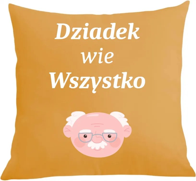 Párna párnahuzat Nagypapa napja Nagypapa mindent tud Ajándék