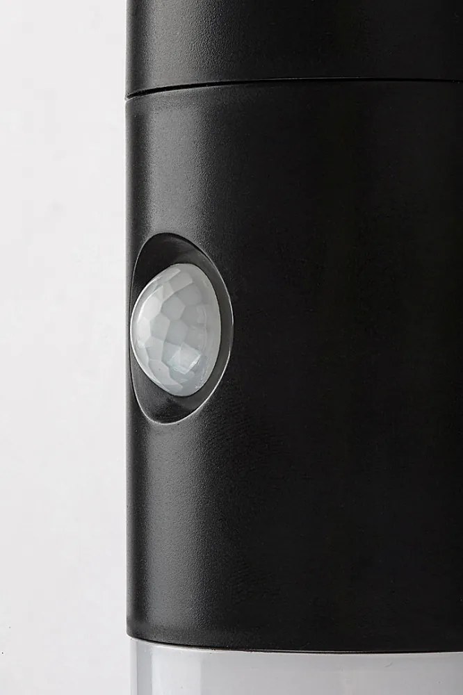 Rábalux Lutto 77030 mozgásérzékelős kültéri szolár falilámpa, 1W LED, 6500K, 65 lm,IP44