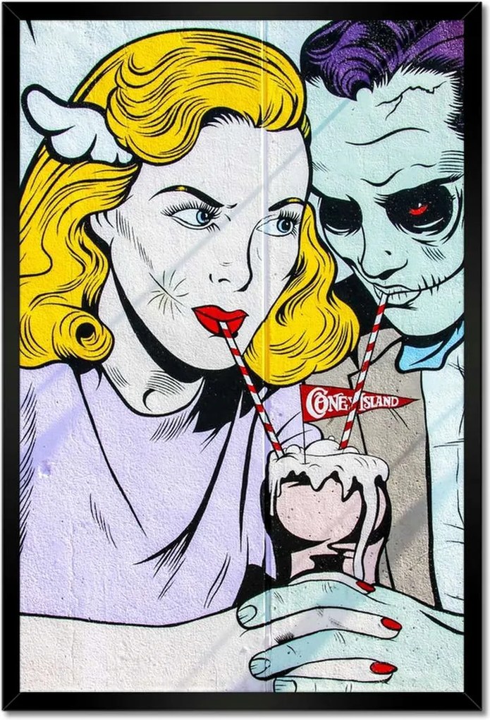 Poszterek keretben 40x60 Graffiti Utcaművészet