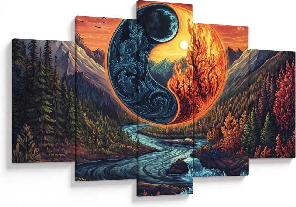 Kép - Elemi erők (150x105 cm)
