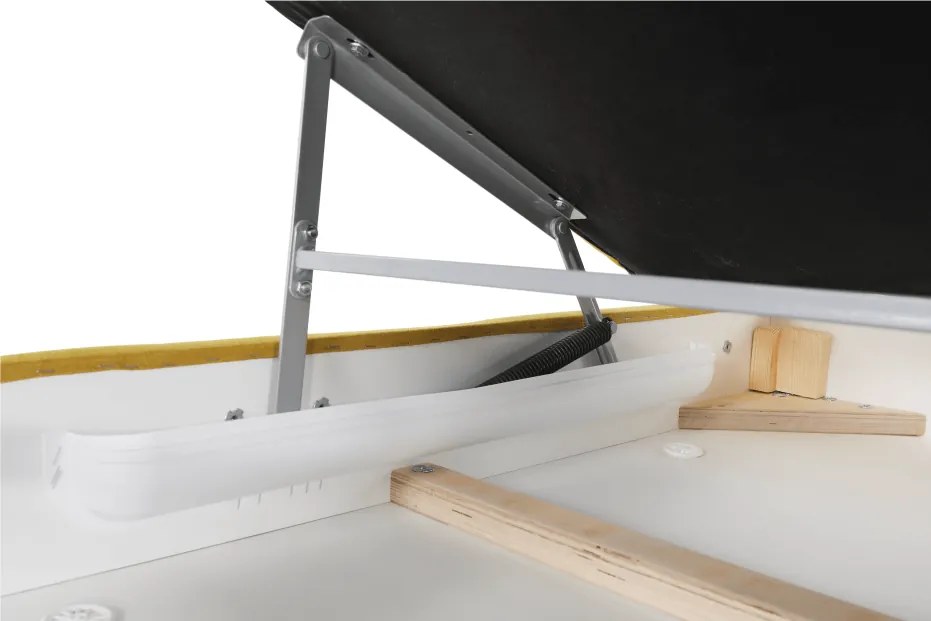 Sarokülőgarnitúra, mustár, balos, FABIA