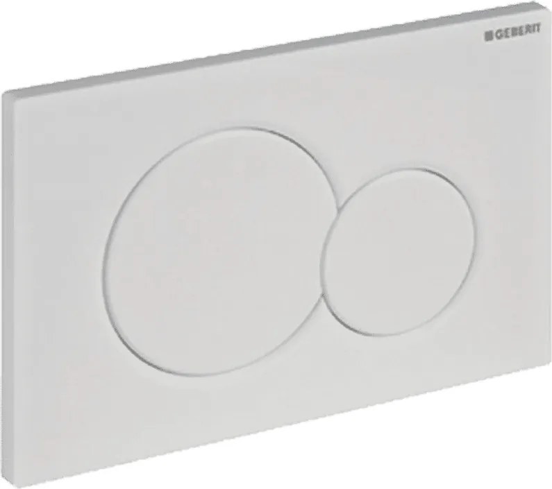 GEBERIT Sigma01 nyomólap, 2 vízmennyiségű, fényes króm/matt króm