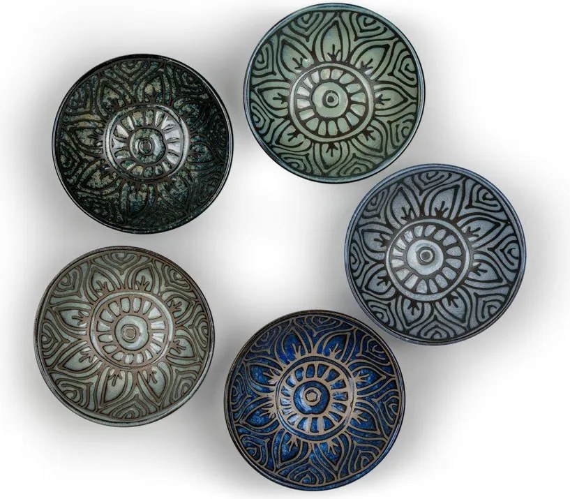 Porcelán szervírozó tálka szett 5 db-os 150 ml Jara – Bredemeijer