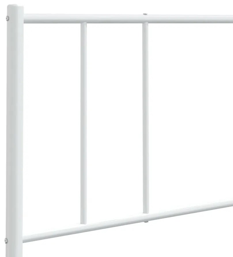 fehér fém fejtámla 160 cm