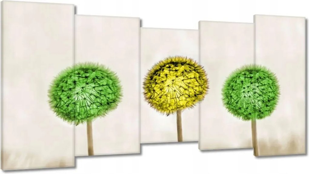 Vászonkép 150x80 Sárga a lime között