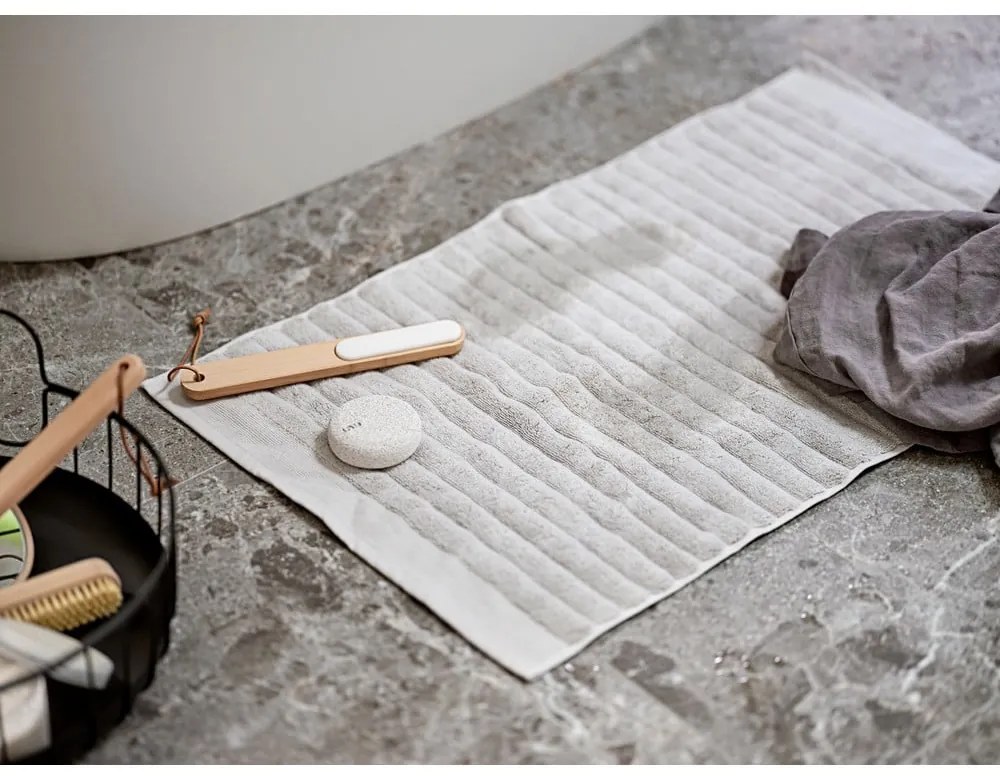 Barna fürdőszobai kilépő 50x80 cm Inu – Zone