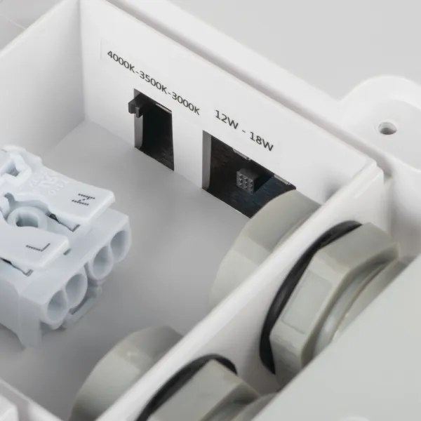 Kanlux 38776 - LED Kültéri lámpa BENO LED/12/18W/230V 3000/3500/4000K IP65 fehér