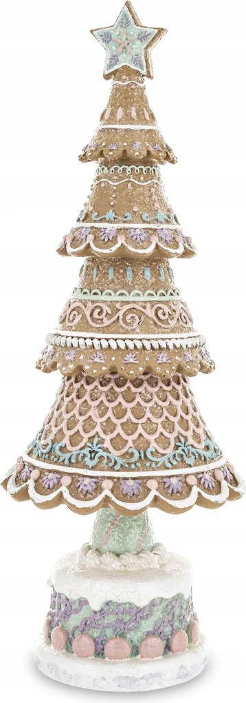 Mézeskalács dekoráció Karácsonyi díszített karácsonyfa