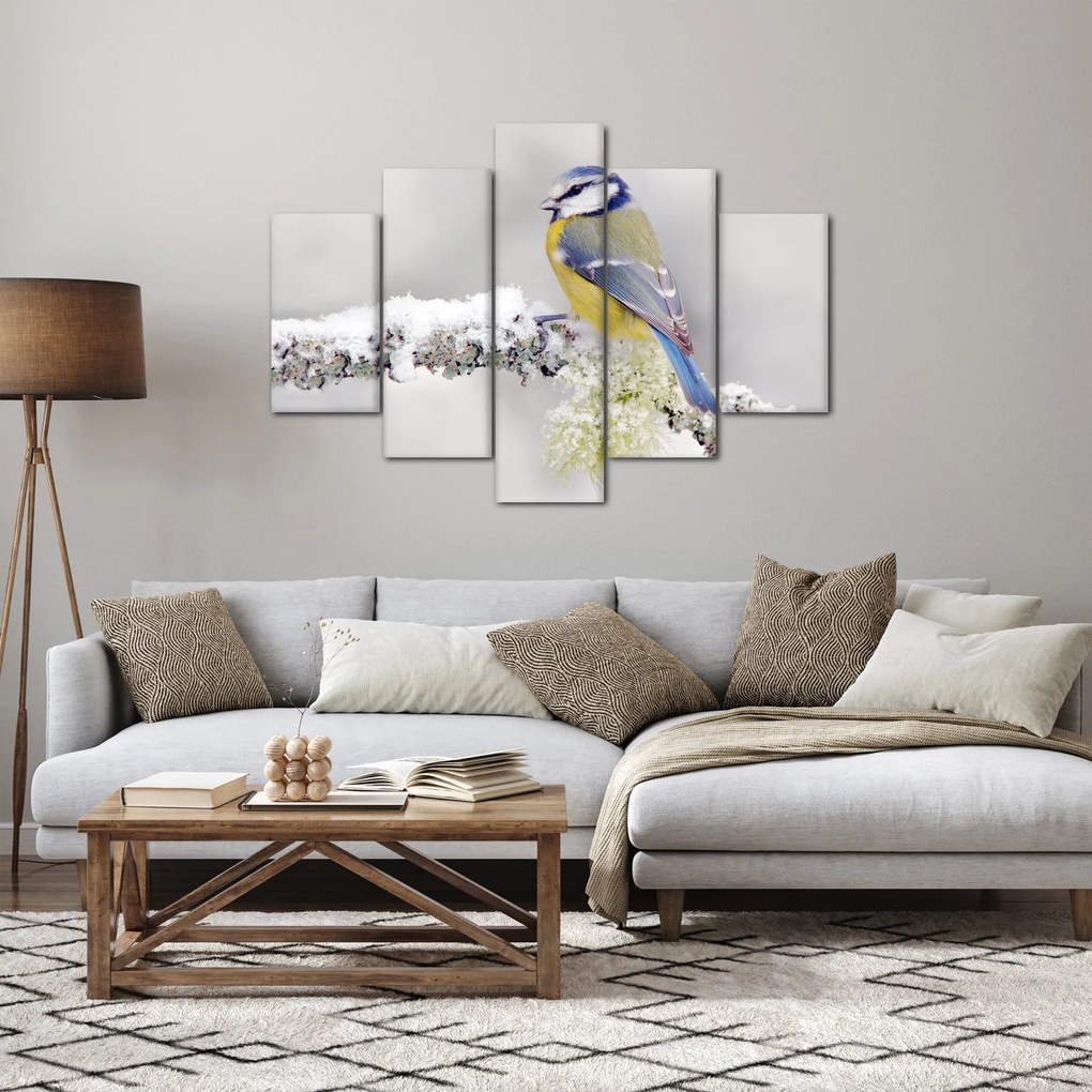 Kép - Kékvércse az erdőben (150x105 cm)