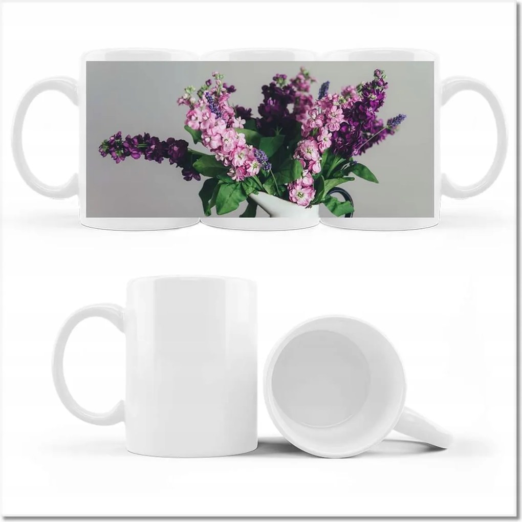 Nyomott mintás bögre Bézs ihlet