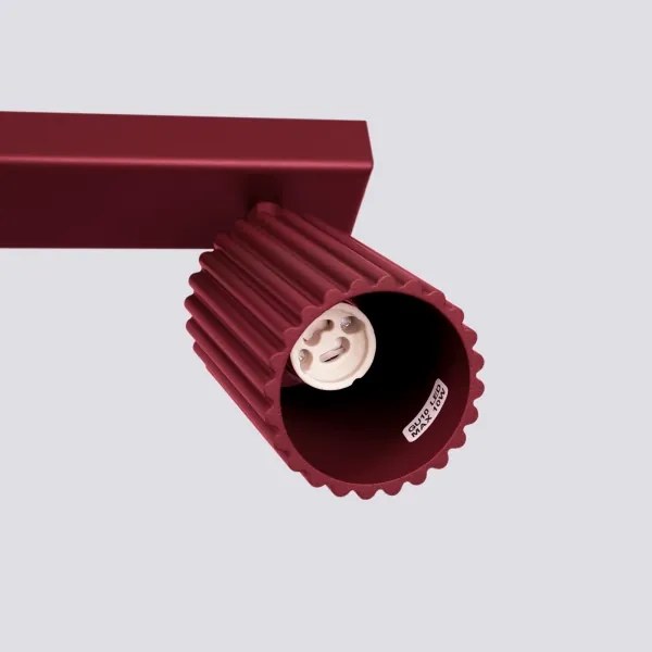 BRILAGI - LED spotlámpa CRESTO 2xGU10/10W/230V bordó