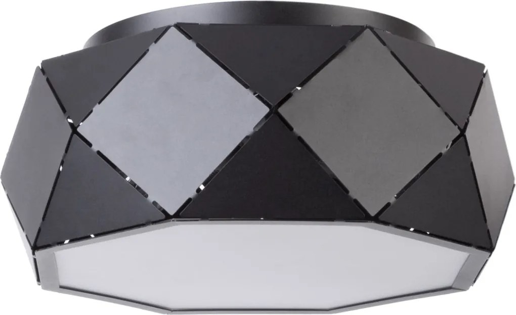 SIGMA LIGHTING 31885 JOTA Ernyős Mennyezeti Lámpa Fekete E27 IP20