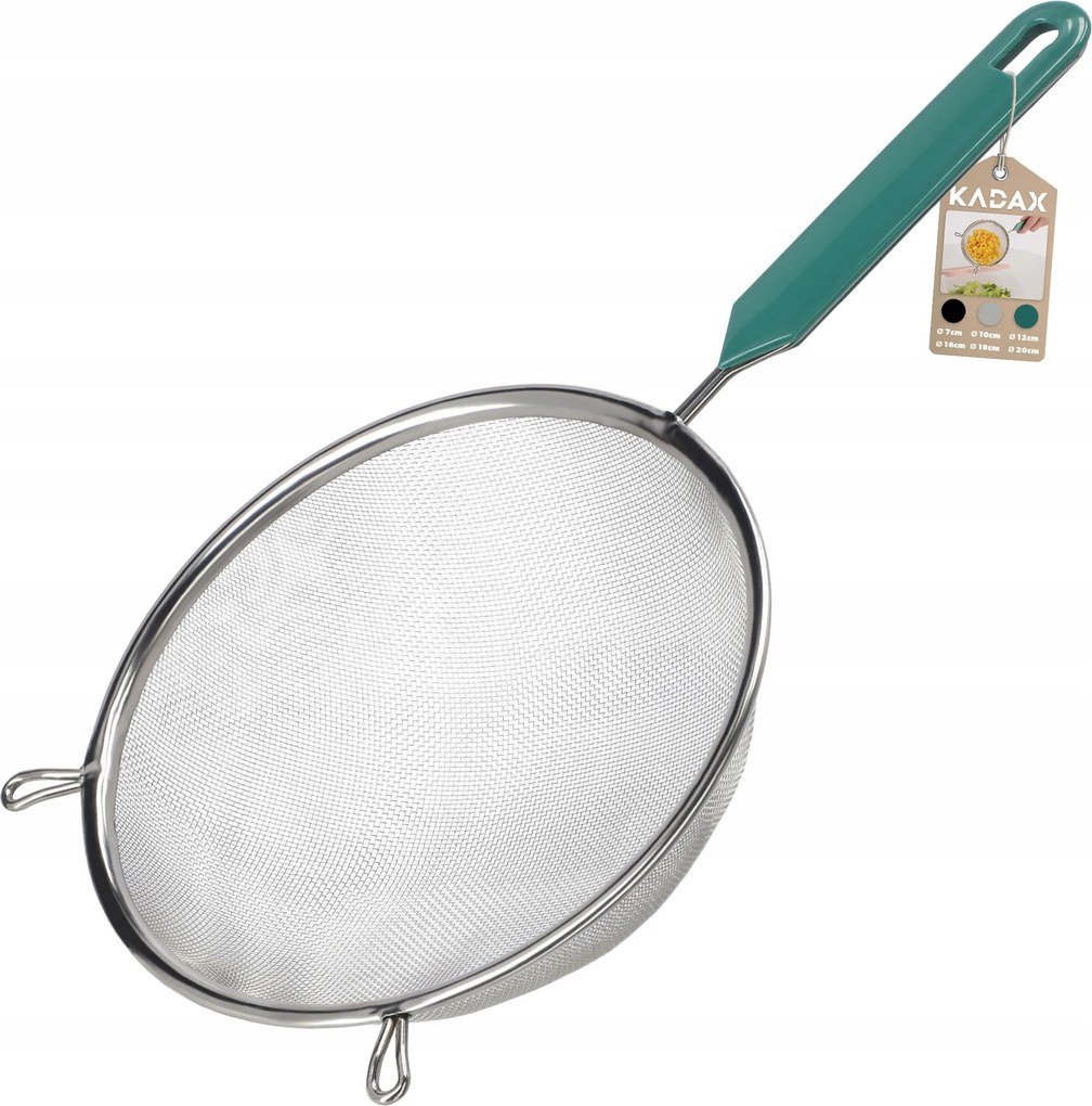 Rozsdamentes Konyhai Szűrő Lisztszűrő 20 cm