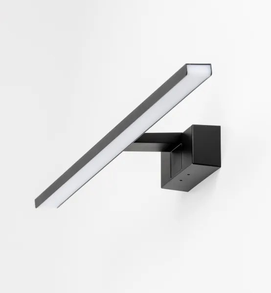 Aigostar - LED fürdőszobai tükörvilágítás LED/8W/230V 4000K 40 cm IP44 fekete