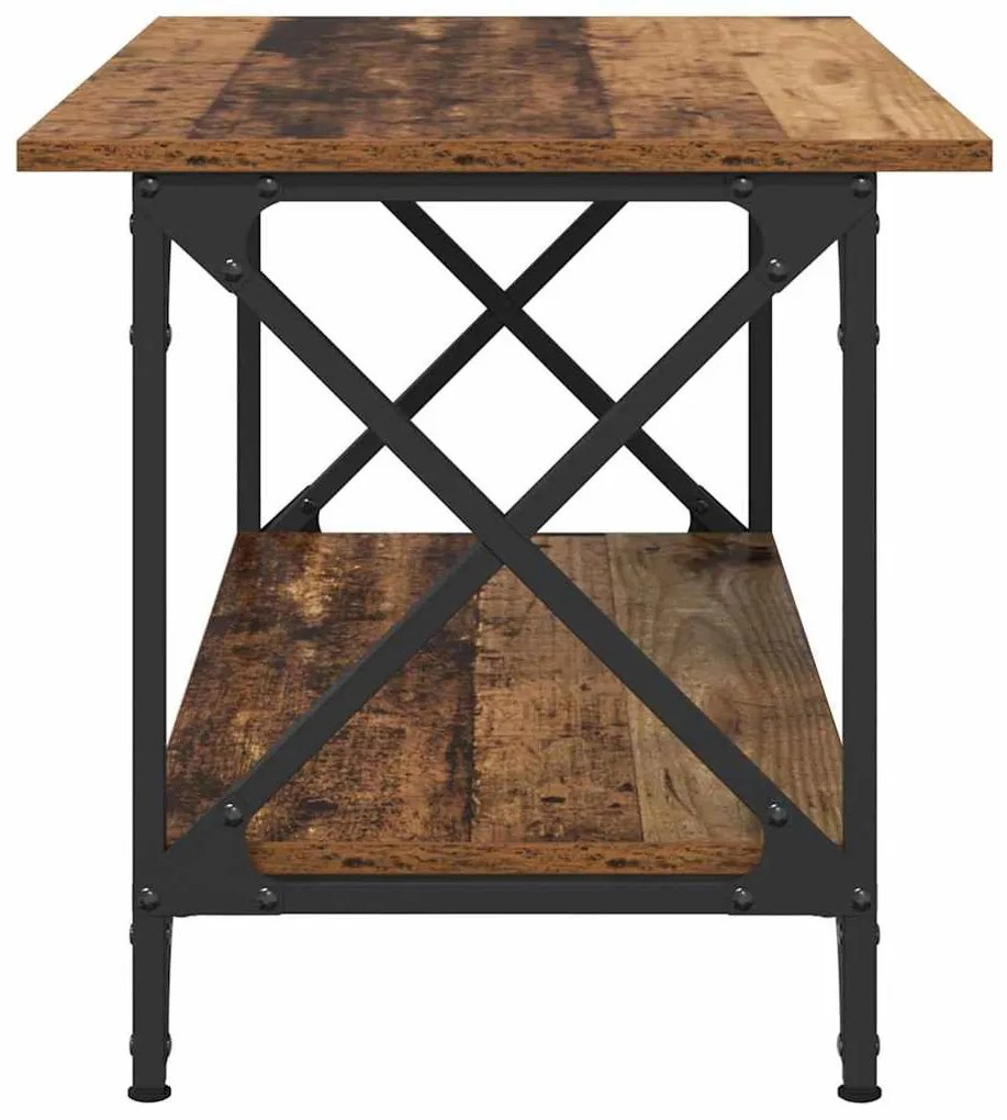 Dohányzóasztal Régi fa 80 x 45 x 45.5 cm Faanyag