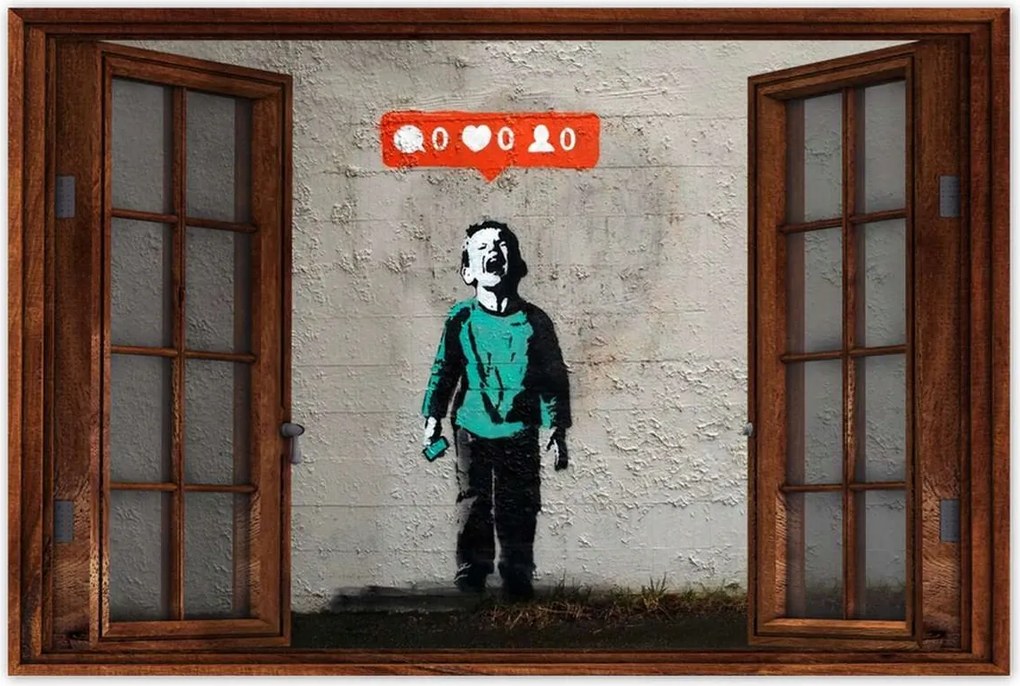 Poszterek 90x60 Banksy Like