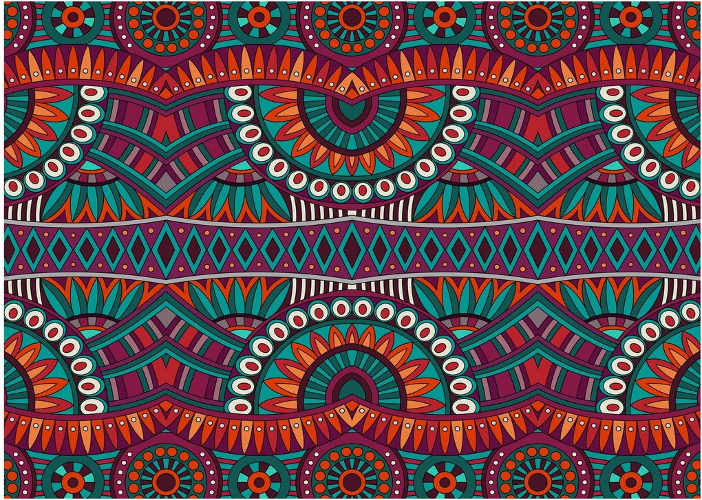 A díszítő absztrakció képe (70x50 cm)