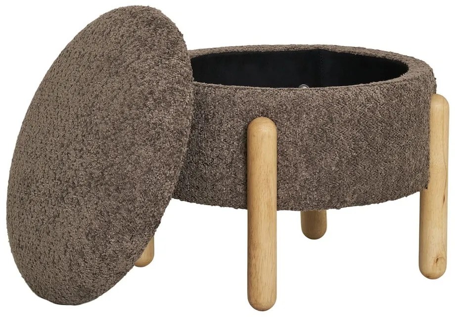 Barna buklé lábtartó Medas – House Nordic